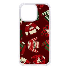 Ugly Sweater Wrapping Paper Iphone 13 Pro Tpu Uv Print Case by artworkshop