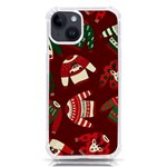 Ugly Sweater Wrapping Paper iPhone 14 TPU UV Print Case Front