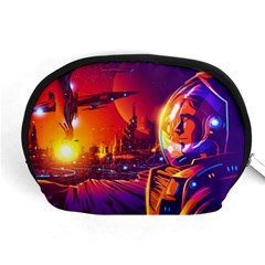 Far Future Human Colonization Accessory Pouch (medium) by Hannah976