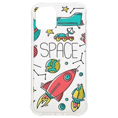 Space Cosmos Seamless Pattern Seamless Pattern Doodle Style Iphone 12/12 Pro Tpu Uv Print Case by Hannah976