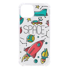 Space Cosmos Seamless Pattern Seamless Pattern Doodle Style Iphone 13 Tpu Uv Print Case by Hannah976