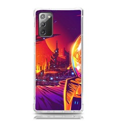 Far Future Human Colonization Samsung Galaxy Note 20 Tpu Uv Case by Hannah976