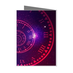 Time Machine Mini Greeting Cards (pkg Of 8) by Hannah976