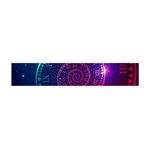 Time Machine Premium Plush Fleece Scarf (Mini) Front