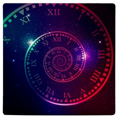 Time Machine Uv Print Square Tile Coaster  by Hannah976