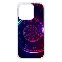 Time Machine Iphone 14 Pro Tpu Uv Print Case by Hannah976