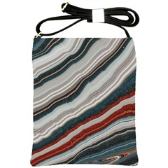 Dessert Road  pattern  All Over Print Design Shoulder Sling Bag by coffeus