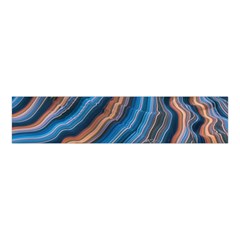 Dessert Waves  pattern  All Over Print Design Velvet Scrunchie by coffeus