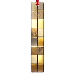 Golden Mosaic Tiles  Large Book Marks by essentialimage