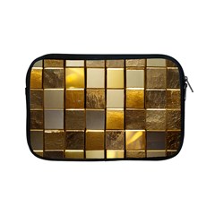 Golden Mosaic Tiles  Apple Ipad Mini Zipper Cases by essentialimage