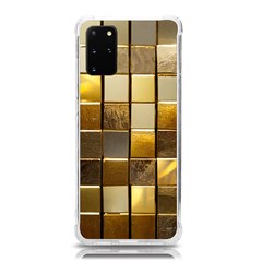 Golden Mosaic Tiles  Samsung Galaxy S20plus 6 7 Inch Tpu Uv Case by essentialimage