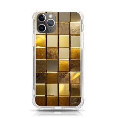 Golden Mosaic Tiles  Iphone 11 Pro 5 8 Inch Tpu Uv Print Case by essentialimage