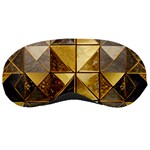 Golden Mosaic Tiles  Sleep Mask Front