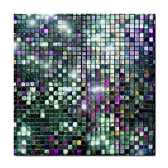 Disco Mosaic Magic Tile Coaster by essentialimage365