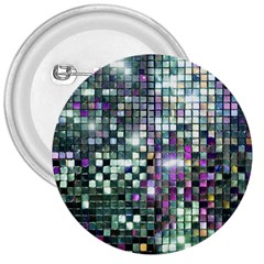 Disco Mosaic Magic 3  Buttons by essentialimage365