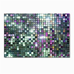 Disco Mosaic Magic Postcard 4 x 6  (pkg Of 10) by essentialimage365