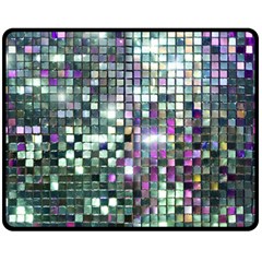 Disco Mosaic Magic Fleece Blanket (medium) by essentialimage365