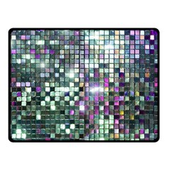 Disco Mosaic Magic Two Sides Fleece Blanket (small) by essentialimage365