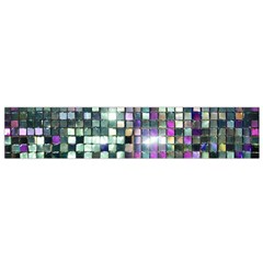 Disco Mosaic Magic Small Premium Plush Fleece Scarf by essentialimage365