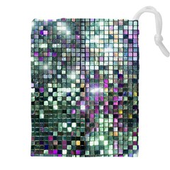 Disco Mosaic Magic Drawstring Pouch (5xl) by essentialimage365