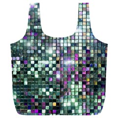 Disco Mosaic Magic Full Print Recycle Bag (xxl) by essentialimage365