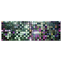 Disco Mosaic Magic Banner And Sign 12  X 4  by essentialimage365