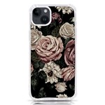 Elegant Seamless Pattern Blush Toned Rustic Flowers iPhone 14 Plus TPU UV Print Case Front