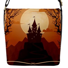 Beautiful Castle Flap Closure Messenger Bag (s) by Hannah976