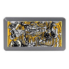 Crazy Abstract Doodle Social Doodle Drawing Style Memory Card Reader (mini) by Hannah976