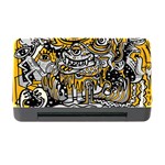 Crazy Abstract Doodle Social Doodle Drawing Style Memory Card Reader with CF Front