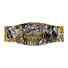 Crazy Abstract Doodle Social Doodle Drawing Style Stretchable Headband by Hannah976