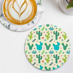 Space Patterns Uv Print Round Tile Coaster by Hannah976