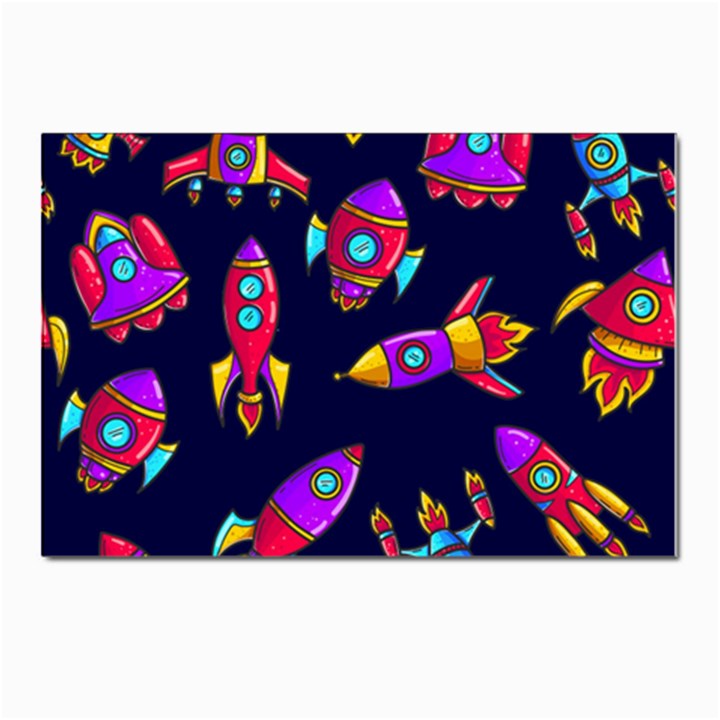 Space Patterns Postcards 5  x 7  (Pkg of 10)