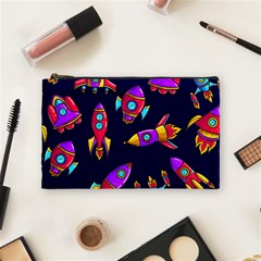 Space Patterns Cosmetic Bag (medium) by Hannah976