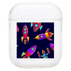 Space Patterns Soft Tpu Airpods 1/2 Case by Hannah976