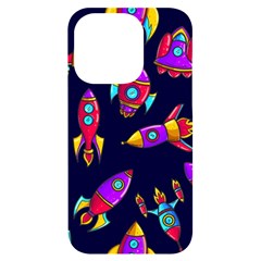 Space Patterns Iphone 14 Pro Black Uv Print Case by Hannah976