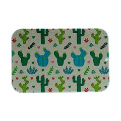 Cactus Succulents Floral Seamless Pattern Open Lid Metal Box (silver)   by Hannah976