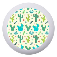 Cactus Succulents Floral Seamless Pattern Dento Box With Mirror by Hannah976