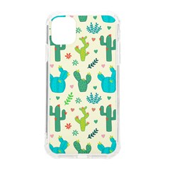 Cactus Succulents Floral Seamless Pattern Iphone 11 Tpu Uv Print Case