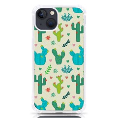 Cactus Succulents Floral Seamless Pattern Iphone 13 Tpu Uv Print Case by Hannah976