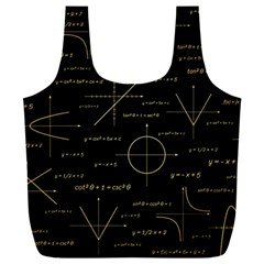 Abstract Math Pattern Full Print Recycle Bag (xxxl) by Hannah976