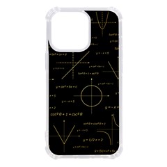 Abstract Math Pattern Iphone 13 Pro Tpu Uv Print Case by Hannah976