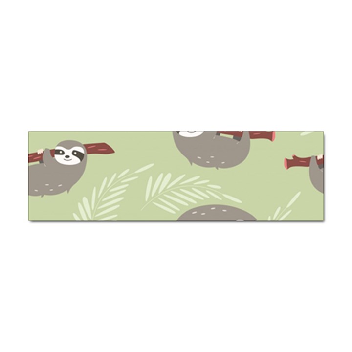 Sloths Pattern Design Sticker Bumper (100 pack)