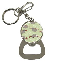 Sloths Pattern Design Bottle Opener Key Chain by Hannah976