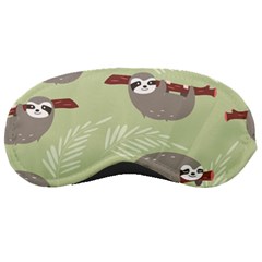 Sloths Pattern Design Sleep Mask by Hannah976