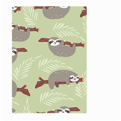 Sloths Pattern Design Large Garden Flag (two Sides) by Hannah976