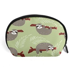 Sloths Pattern Design Accessory Pouch (large) by Hannah976