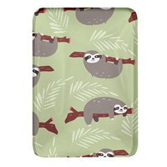 Sloths Pattern Design Rectangular Glass Fridge Magnet (4 Pack) by Hannah976