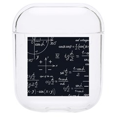 Mathematical Seamless Pattern With Geometric Shapes Formulas Hard Pc Airpods 1/2 Case by Hannah976