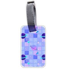 Seamless Pattern Pastel Galaxy Future Luggage Tag (two Sides) by Hannah976